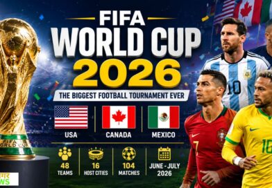 FIFA World Cup 2026 stadium and football match crowd view